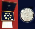 Finnland Kursmünzensatz Offizieller Kursmünzensatz 2003 inklusive Silbermedaille mit Diamant PP