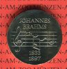 DDR 5 Mark Gedenkmünze 75. Todestag Johannes Brahms