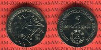 DDR 5 Mark Gedenkmünze 150. Todestag Adolf Freiherr von Lützow