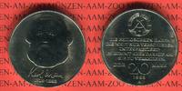 DDR 20 Mark Gedenkmünze 100. Todestag Karl Marx