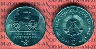 DDR 5 Mark Gedenkmünze 500 Jahre Postwesen