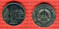 DDR 10 Mark Neusilber Gedenkmünze 40. Jahrestag der Befreiung vom Faschismus