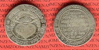 Sachsen-Neu Weimar 1/4 Taler Auf den Tod von Eleonora Dorothea von Anhalt, Gemahlin Wilhelms