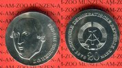 DDR 20 Mark Silbergedenkmünze Silbergedenkmünze 175. Todestag Johann Gottfried Herder