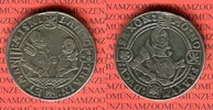 Sachsen Ernestinische Linie 1/2 Taler Johann Friedrich II., Johann Wilhelm und Johann Friedrich III. 1554-1557