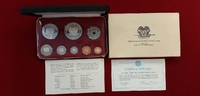 Papua Neu Guinea 1 Toea bis 10 Kinas Proof Set 1975 8 Münzen Tiermotive 写真