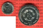 DDR 10 Mark Silbergedenkmünze Gedenkmünze 175. Geburtstag Justus von Liebig