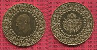 Türkei, Turkey 500 Kurush Goldmünze Kemal Atatürk Gold