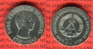 DDR 10 Mark Silbergedenkmünze Gedenkmünze 125. Todestag Karl Friedrich Schinkel