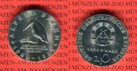 DDR 10 Mark Silbergedenkmünze Gedenkmünze 100. Todestag Alfred Brehm
