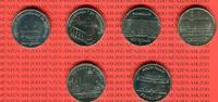 DDR 5 Mark Neusilber DDR Lot 6 x 5 Mark Gedenkmünzen