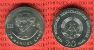 DDR 20 Mark Silbergedenkmünze Gedenkmünze 250. Geburtstag Immanuel Kant