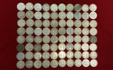 III. Reich 80 x 5 Reichsmark Kursmünzen Lot Hindenburg 80 Stück entspricht exakt einem Kilo reines Silber