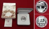 Vatikan 10 Euro Silbermünze Bernini Colonnaden St. Peter PP