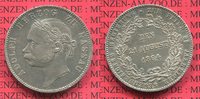 Nasau 1 Taler Vereinstaler Adolph 25. Regierungsjubiläum