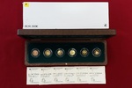 Bundesrepublik Deutschland, BRD 6 x 20 Euro Goldmünzen, je 1/8 Unze Prägestätte F KOMPLETT - Deutscher Wald - Stuttgart