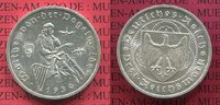 Weimarer Republik Deutsches Reich 3 Mark Silber Gedenkmünze Weimarer Rep. Walther von der Vogelweide