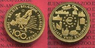 Belgien, Belgium 100 Euro Gold, 1/2 Unze EU Erweiterung