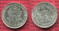 Weimarer Republik Deutsches Reich 3 Mark 1000 Jahre Meißen Burg und Stadt Meissen