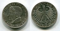 Bundesrepublik Deutschland, Germany FRG 5 DM Gedenkmünze Commemorative Coin 100. Todestag von Eichendorff