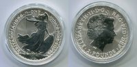 England Großbritannien UK 2 Pfund, Pounds Britannia 1 Unze Ounce