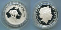 Australien 1 Dollar Känguruh Silber 1 Unze Känguruh Kangaroo Serie 1 unze ounce