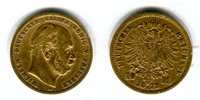 Preussen 10 Mark Goldmünze Wilhelm I Preussen