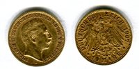 Preussen 10 Mark Goldmünze Wilhelm II Preußen