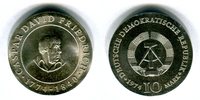 DDR 10 Mark Silbergedenkmünze Gedenkmünze 200. Geburtstag Caspar David Friedrich