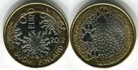 Finnland 5 Euro Spuren des Polarfuches Foto