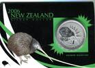 Neuseeland 1 Dollar Kiwi 1 Unze Nationalvogel von Neuseeland -