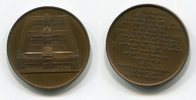 Niederlande Belgien Bronzemedaille Wilhelm I. Bauwerk in Belgien Gebäudeansicht -