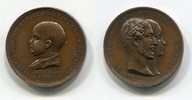 Mecklenburg-Schwerin Bronze Medaille Frankreich Duc. D'Orleans -