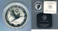 Australien 1 Dollar Silbermünze Kookaburra mit Privy Mark Brandenburger Tor