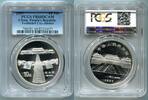 China Volksrepublik, PRC 10 Yuan Silbermünzen 1997 Verbotene Stadt Peking Forbidden City Golden Water Bridge Brücke PCGS PR 68D CAM