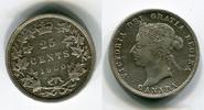 Kanada 25 Cents Quarter Victoria -