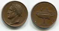 Frankreich Bro Medaille Louis Philippe Auf die Taufe seines Enkels 2. Mai -