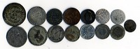 Diverse Länder, Lot Diverse Währungen, Lot Lot von Kursmünzen 1626-1872 -