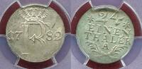 Prussia Preußen 1/24 Thaler Taler Friedrich II., der Große, The Great Sog. Stiefelknecht -