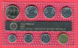 DDR Kursmünzensatz KMS 1 Pfennig bis 2 Mark und Token Prägen -