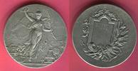 Frankreich Medaille versilbert AV Merite Engel - Longue - Paume - Soissons 1905 le medaillier edit -