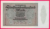 Deutsches Reich 500.000 Mark 1.5.1923 Deutschland Reichsbanknote KN 8-stellig, je zweimal auf Vs., Serie B -