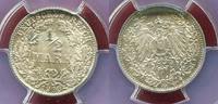 Germany-Empire, Deutsches Kaiserreich 1/2 Mark Kursmünze -