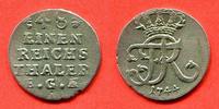 Brandenburg-Preussen 1/48 Thaler Friedrich II. der Große (1740-1786) Berlin -