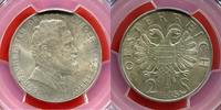 Austria Österreich 2 Schilling Buergermeister Dr. Karl Lueger (1844-1910) -
