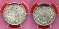 Germany-Empire 1/2 Mark 1918 D Deutsches Reich Kursmuenze PCGS MS66