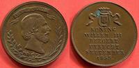 Netherlands Medaille Niederlande Koning Willem III. Utrecht September 1853 -