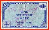 Bundesrepublik Deutschland 1 Deutsche Mark Bank Deutscher Länder -
