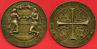 Preussen Guß-Medaille Bronze Cast Medaille zur Goldenen Hochzeit Golden wedding Altpreußische Union -