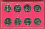 DDR Token Medaillen Suite Themensatz Schadowfries Münzwesen Berlin 8 Stück in 5 Mark Größe im Satz -